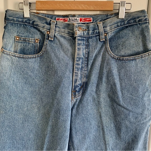 Vintage B.U.M. Equipment 80s Tapered Mom Jeans - Picture 9 of 12